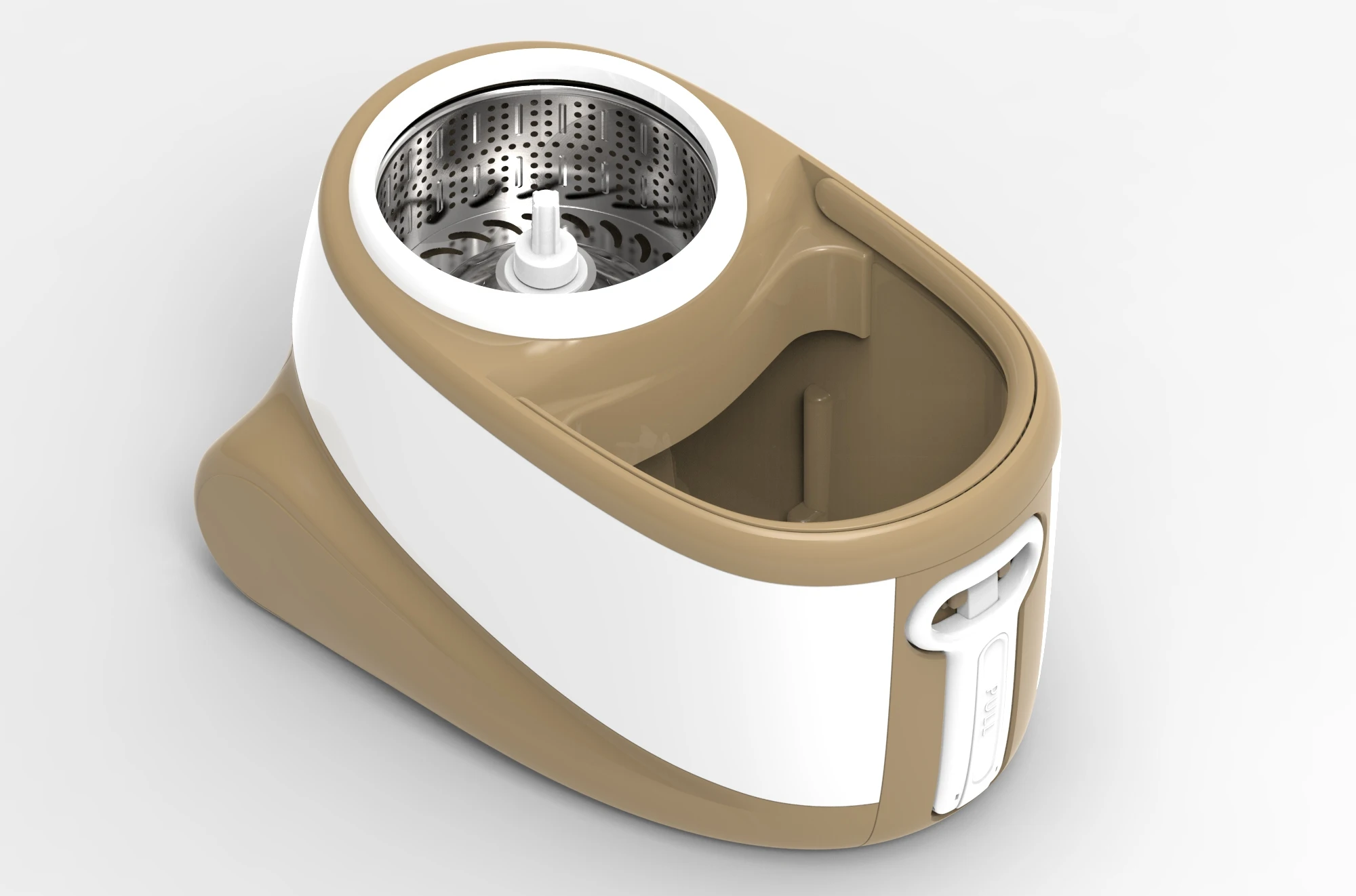 Швабра из нержавеющей стали с антиувлажняющей корзиной 360 швабра easy life вращением на