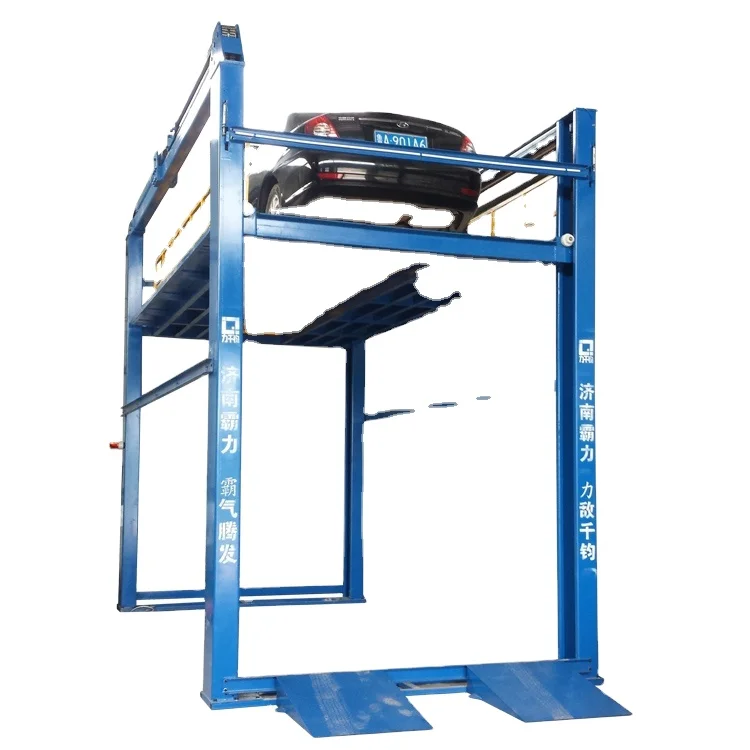 Wemet четырехопорный стоечные подъемники для автомобилей автомобиля/Грузовые лифты гаража/Склад 4-х опорный вертикальный автомобильный парковочный подъемный механизм