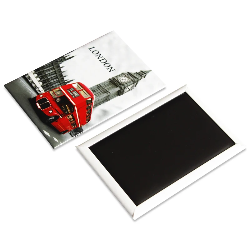 2023 туристический сувенир экологичный материал бумага с покрытием изготовленная на заказ машина для печати магните холодильник Детская жестяная металлическая пластина