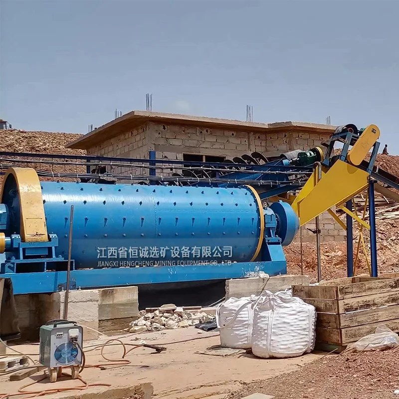200 Mesh discharge output size gold grinding machine 2 tph 30kw small ball mill for sale