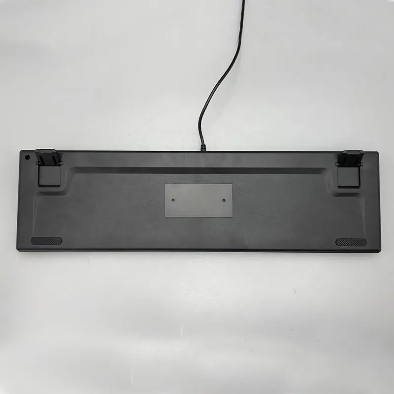 Customized Layout Gaming Keyboard 104 Keys ABS Plastic Mechanical Keyboard with 11 kinds of LED Light, YH-101A