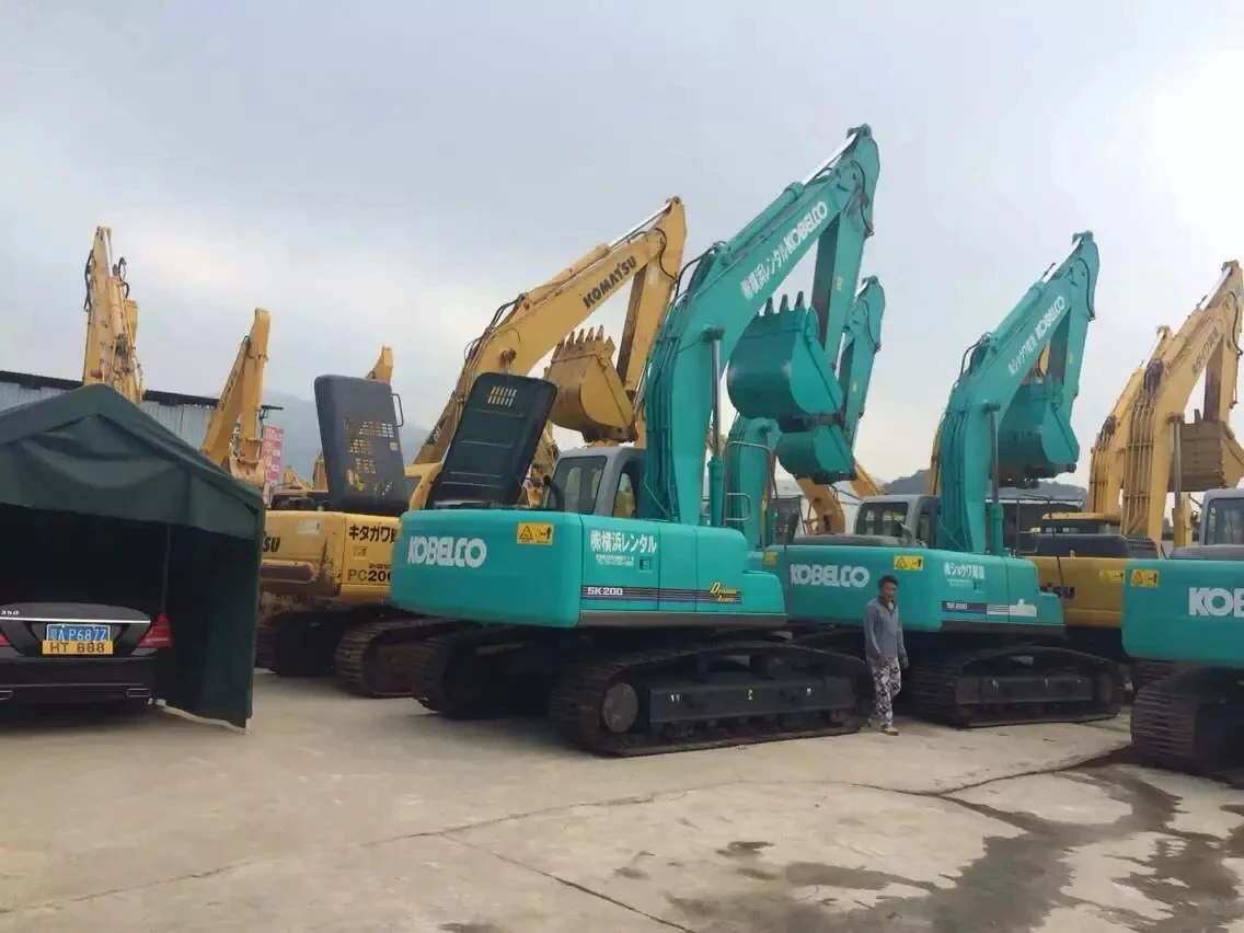 Недавно из Японии экскаватор Kobelco SK55 5-тонный мини-экскаватор б/у kobelco Sk50SR SK50