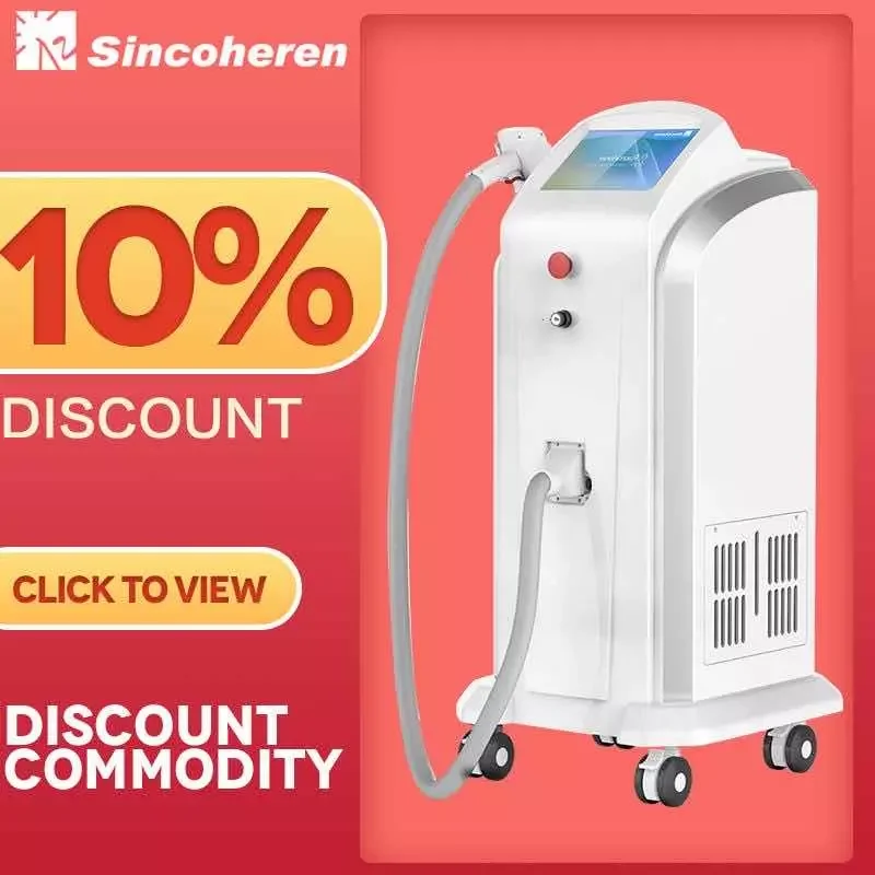 2022 Laser Best professional diode laser hair removal 755nm 808nm 1064nm diode laser hair removal machine price