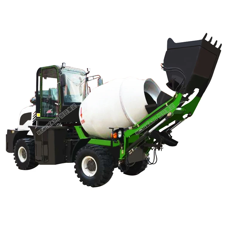 
Automatic feeding Concrete mixer machine self loading concrete mixer truck 