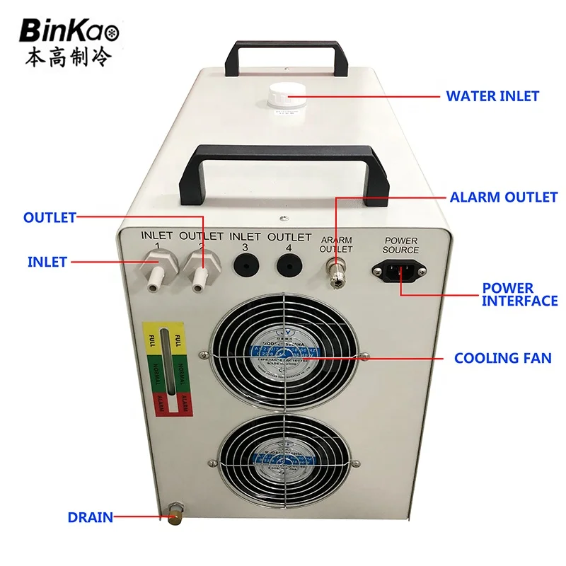 Industrial Water Chiller CW 5200 Factory Price For Cnc  Laser Engraver Cooling Machine