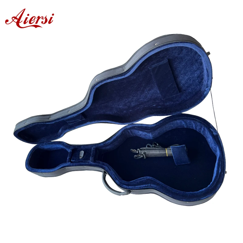 39 Inch Black Color Standard Size Classical Guitar Foam case