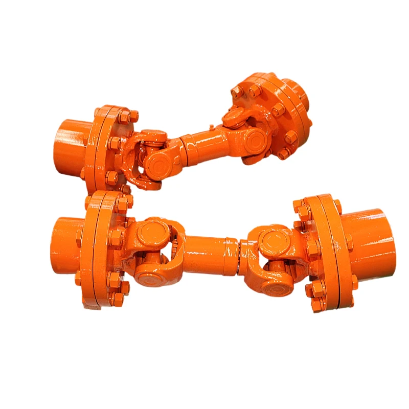 Standard Cardan Shaft Swc550wf Universal Joint High Quality No Telescopic Flange Type Cross Shaft Universal Coupling