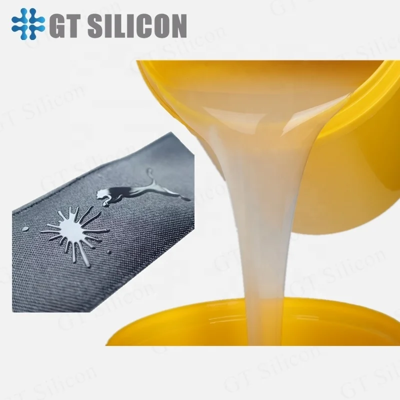 LSR Logo Clothes Printing Screen Print Transfers Liquid Silicone Rubber Injection Silicon