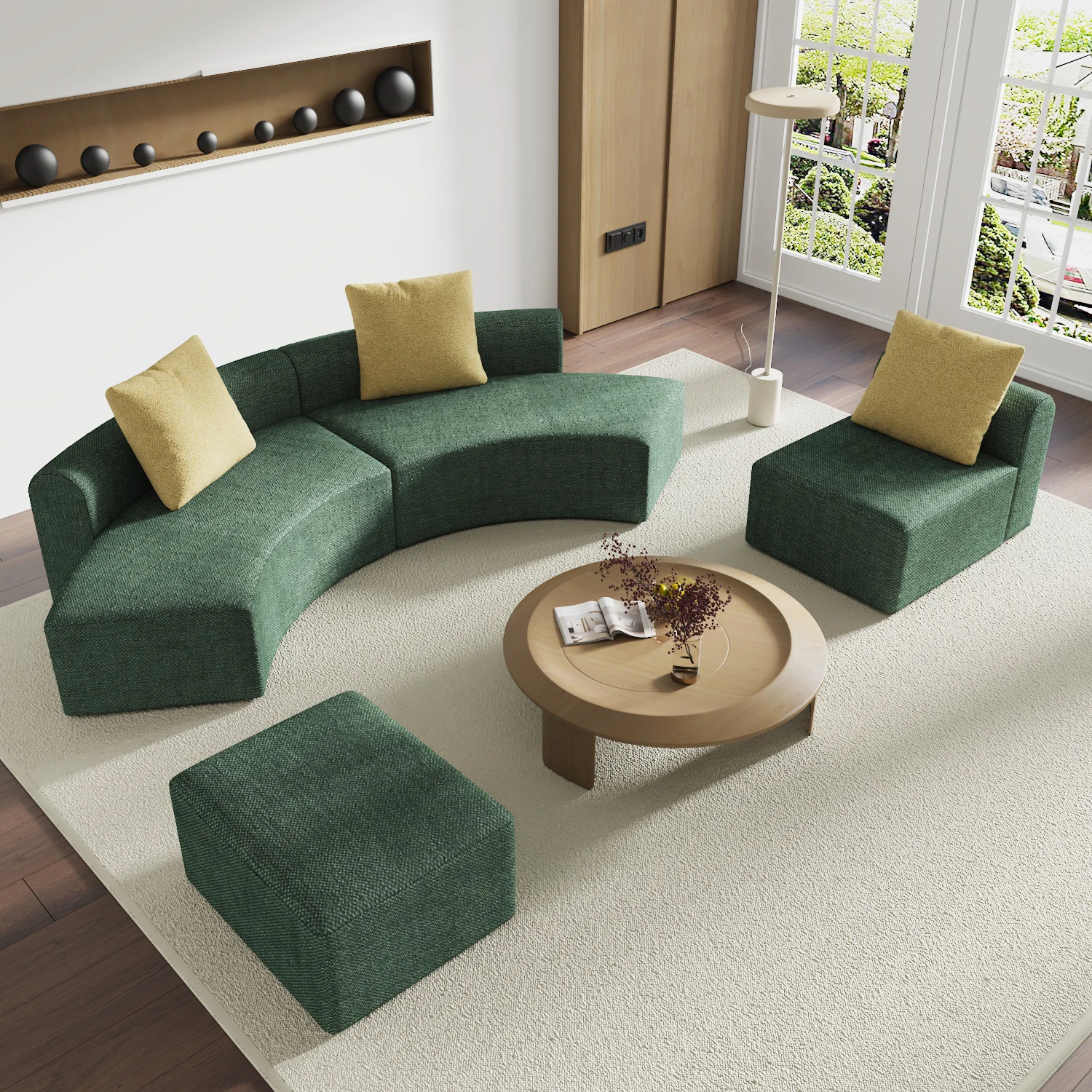 Customized Modern Compressed Foam Living Room Sofa Set Soft and Comfortable Simple Home Lounge Sofa modular sofa sets for home