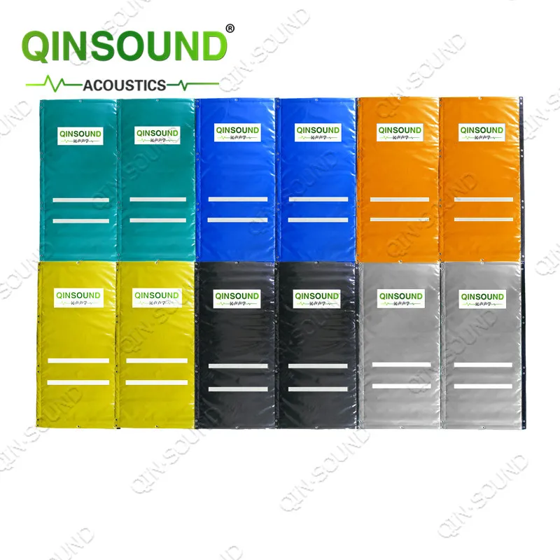 Soundproof PVC Curtain Reduce Noise Waterproof Outdoor Acoustic Blanket Sound Barrier Price