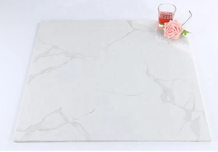 Modern Black Gold 600*600 Interior Hotel Porcelain Plastic Tiles Marble FBasin Faucet Bricks Edger Borders Glazed Tiles Foshan