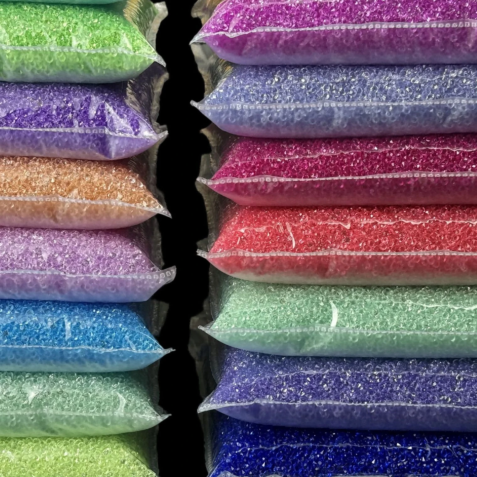 3mm Transparent Acrylic Pointed Wishing Bottle Beads for DIY Crafts for Jewelry Making