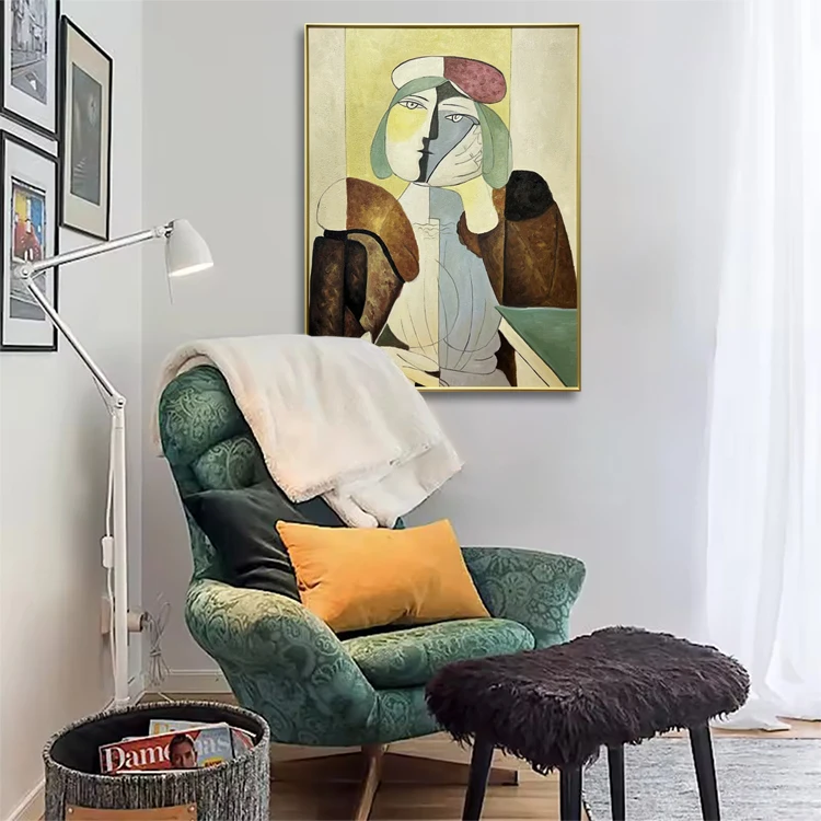 Pablo Picass Untitled bstract Vintage Pablo Picasso Canvas Wall Art Canvas Painting Famous Oil Paintings Reproductions