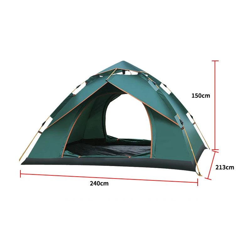 Hot Sale Modern Automatic Outdoor Activities 3-4 People Camping Tents