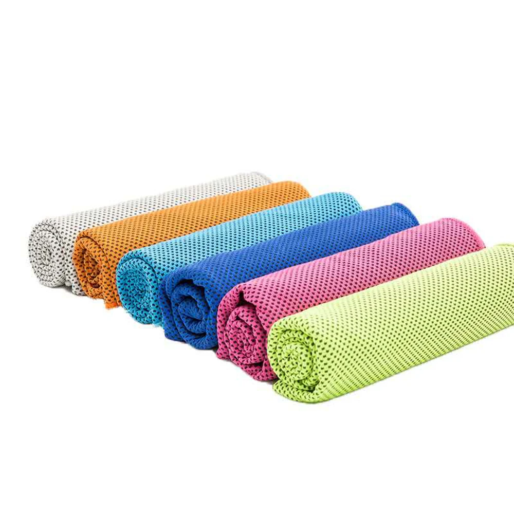 Glofit Portable Sports Workout Fitness Gym Yoga Pilates Travel Camping Ice Cool Towel Quick Dry Microfiber Cooling Towel