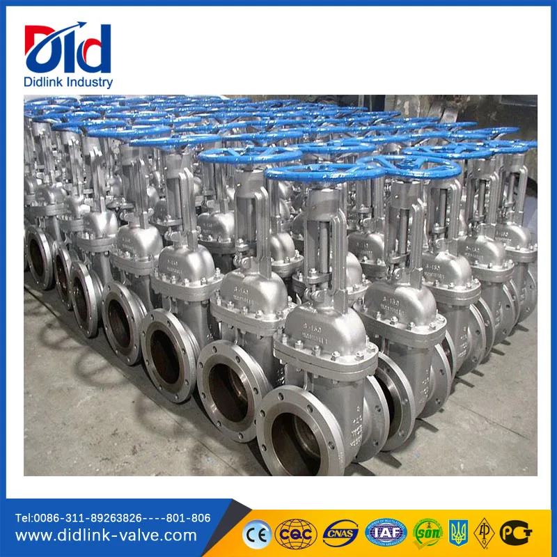 Cast Iron/Ductile iron Flanged Non-rising Stem Metal Sealed DN 200 Resilient Seat gate valve