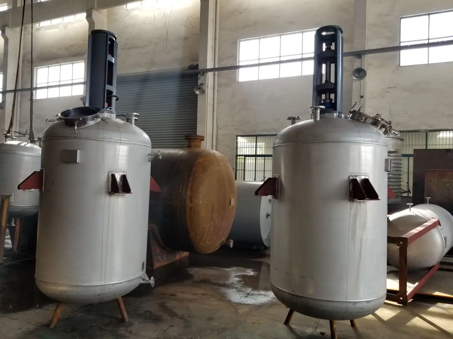 Industrial resin chemical continuous stirred tank reactor cstr