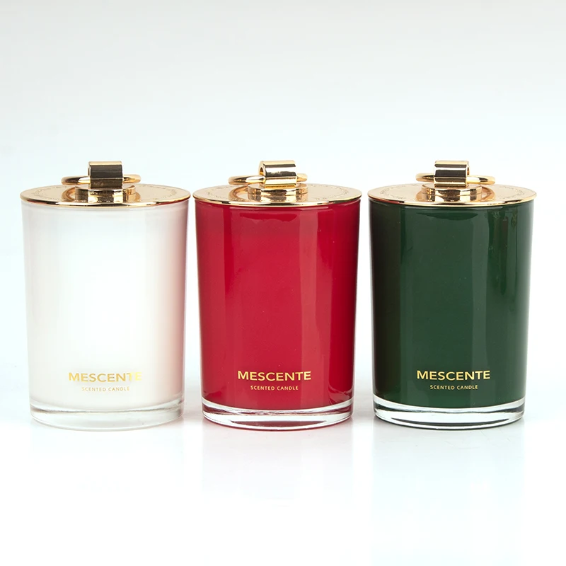 Mescente Unique  Wholesale Candles Scent Scented Candle Jar Oil Fragrance Luxury With Box Packing