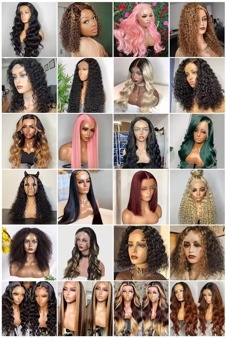 Brazilian Hair Lace Front Wig,Virgin Remy 100% Real Human Hair Wig,Short Water Wave Bob Wig Brazilian Natural Wave