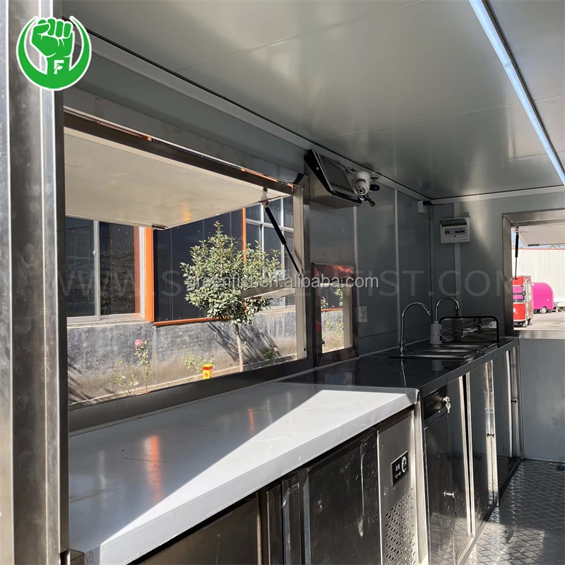 Cheap Popcorn Enclosed Pizza Food Truck Concession Trailer Churros for Sale