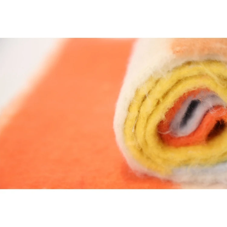 Parent-child scarf Christmas gifts boys and girls elk jacquard knitted warm double-sided long scarf