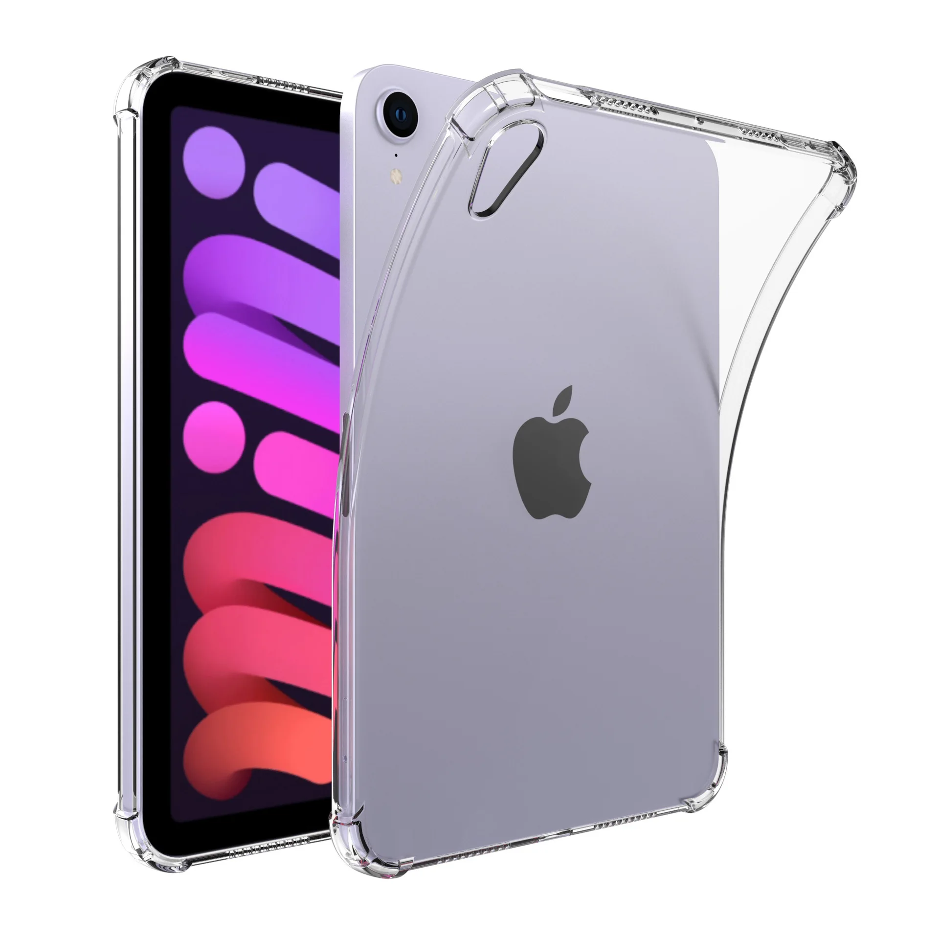 Wholesale for ipad mini 1/2/3/4/5/6 air 1 2 shockproof TPU Bumper panel drop protection Anti-Scratch Case For iPad Mini 6
