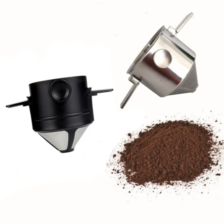 Coffee Dropper Head 100 150 200 Micron Double Layer Coffee Filter 250 300 600Mesh coffee milk juice tea filter