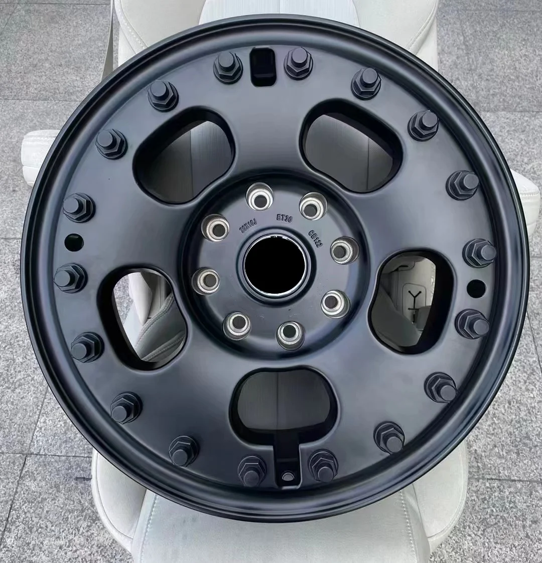 Aluminum Car Rims Wholesale Factory Price Custom Rims Wheels 4x4 Offroad OEM Car Mags Wheels Car Alloy 15 Inch Black