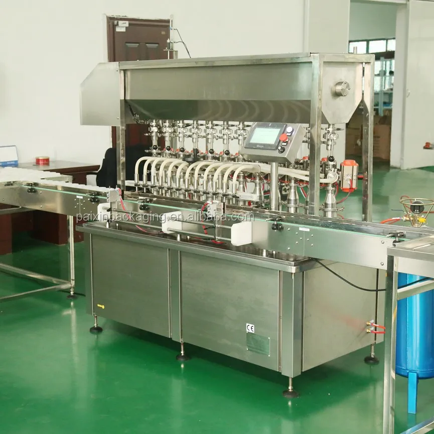 Packing Tomato Paste Hot Sauce Honey Jar Ketchup Filling Capping Labeling Packaging Line Machine