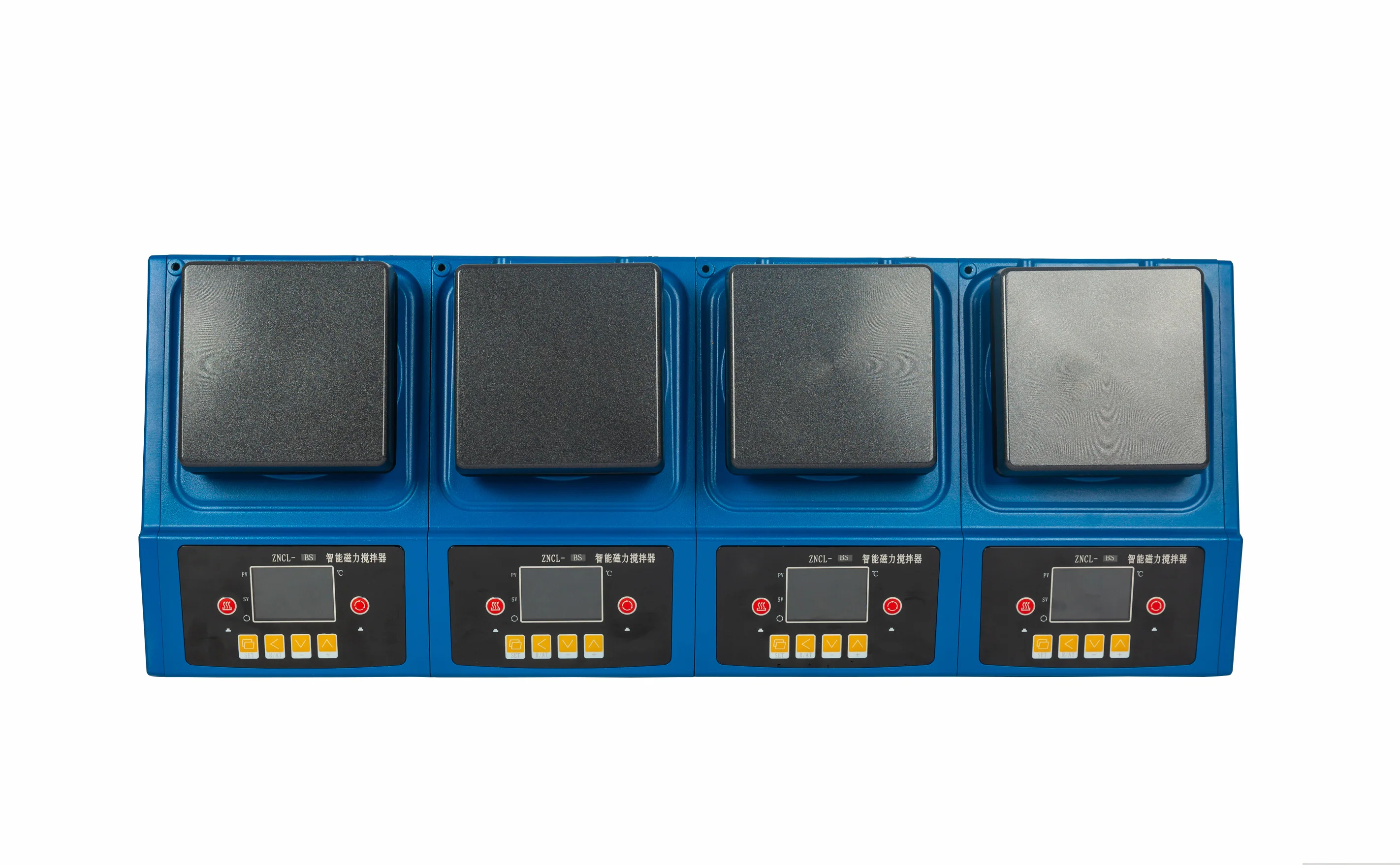 4 position hot heating stirring plate Max heated magnetic stirrer