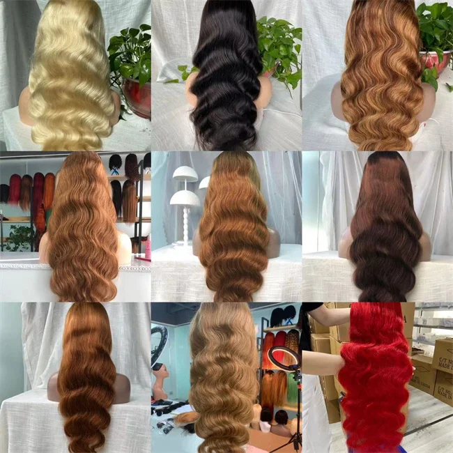 13X4 Lace 100% VIRGIN  Human Hair Wig,13X6 Transparent Hd Lace Front Wigs For Black Women,Lace Frontal Wig Vendors