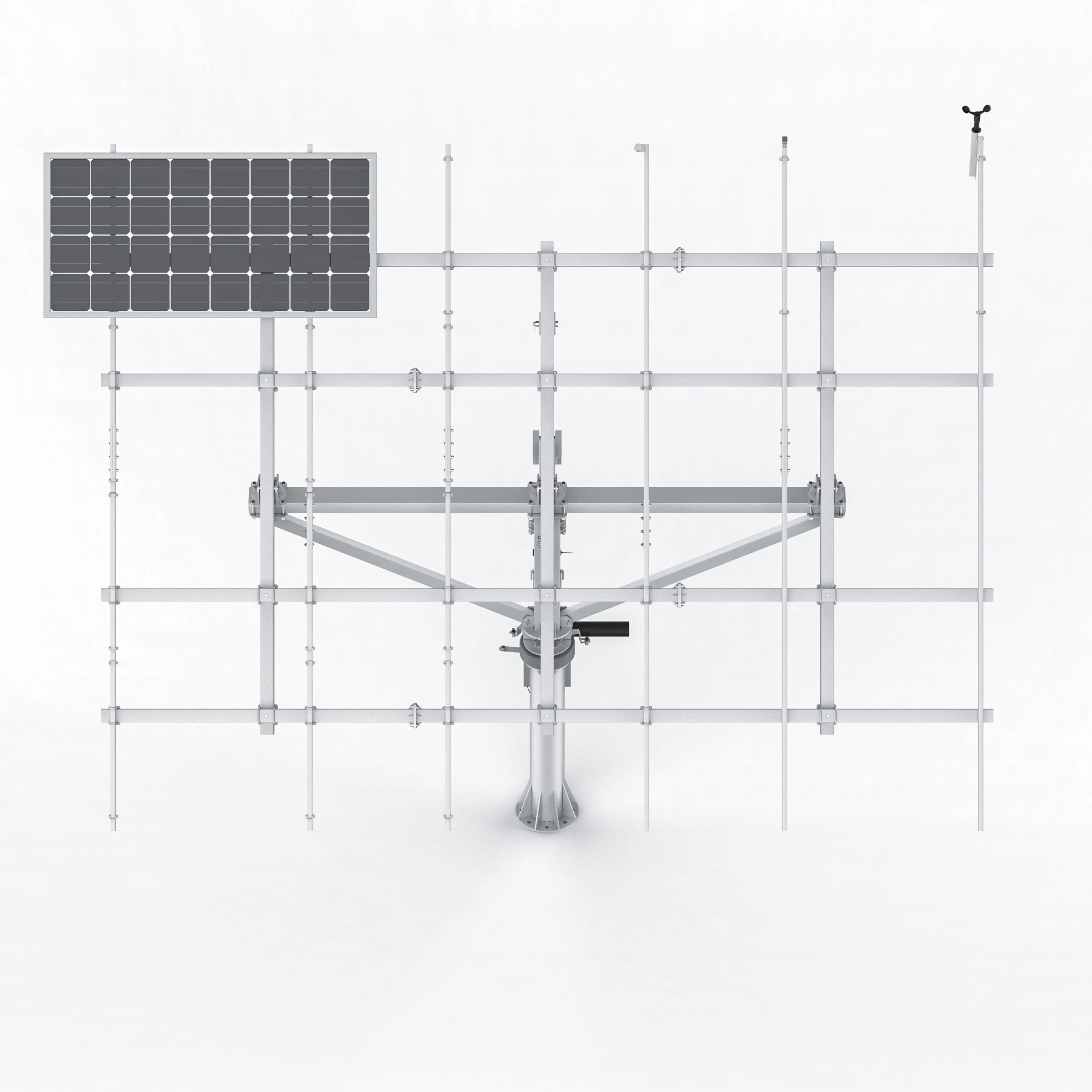 20pv-9kw solar tracker dual axis solar tracking sun tracker sun tracking solar panel tracking for 20 units solar tracker