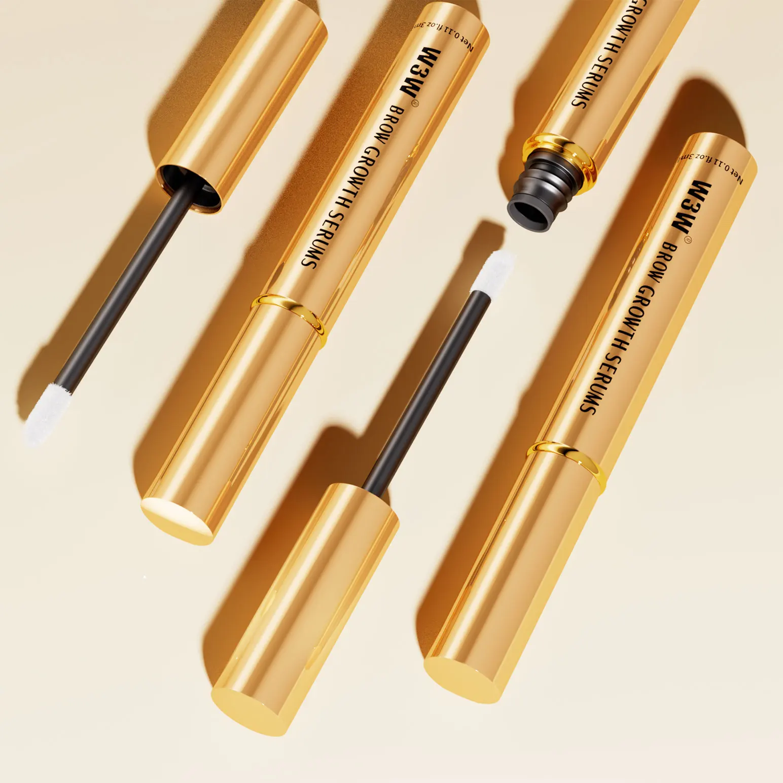 Brow Growth Private Label Eye Lash Growth Serum Eyelash Serum Grow Lasting Thicker Natural Longer Eyelashes Brows Lashes Growth