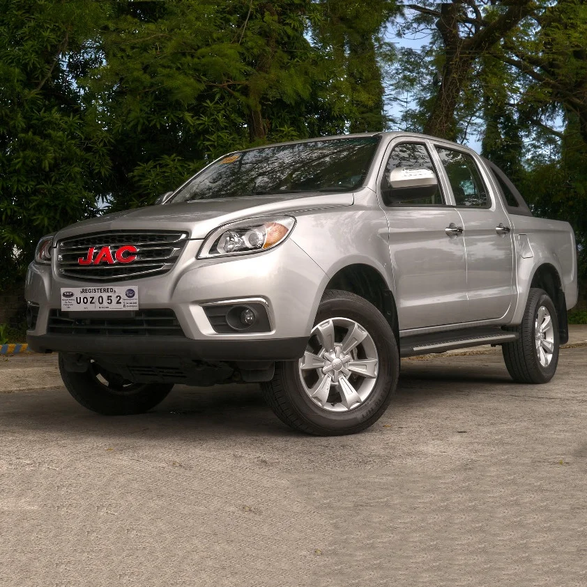 
Chinese JAC Double Cab 4x2 LHD Pickup Truck for Sale 