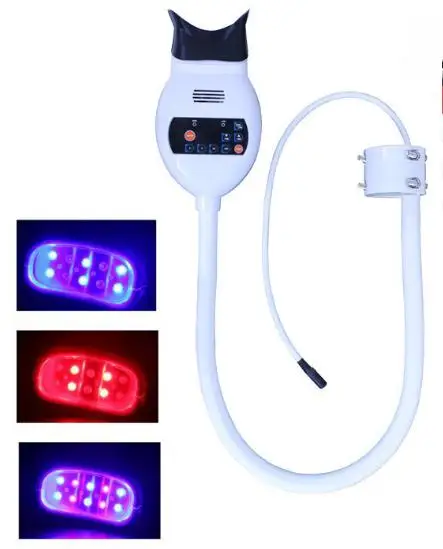 (3 colors: Blue/red/Purple) dental  led cold light teeth whitening lamp
