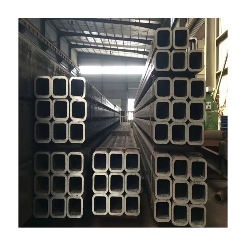 High Quality 25x50  Square Tube Shs Hot Dip Galvanized Square Steel Tube Galvanized Rectangular Seamless Steel Tube