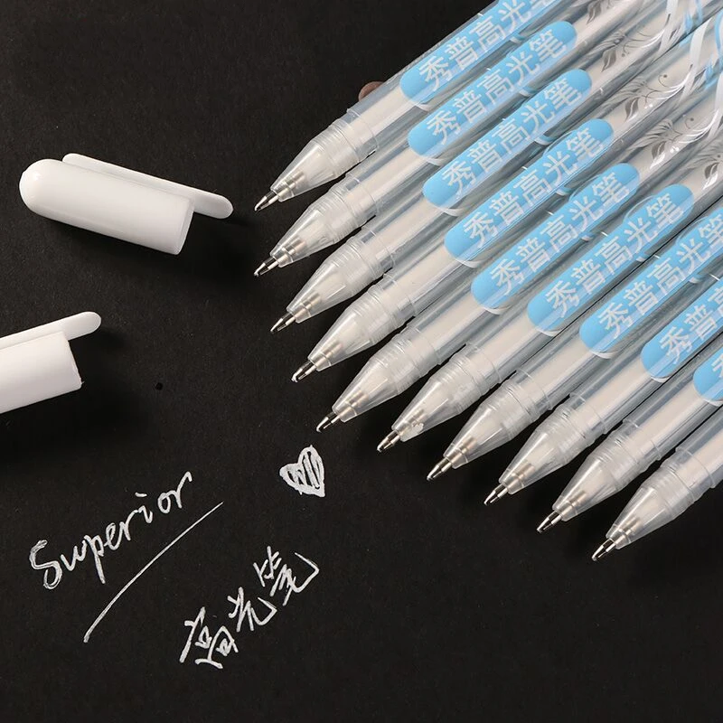 Superior Popular Drawing Highlighter Marker Pen Set with Water Proof Ink