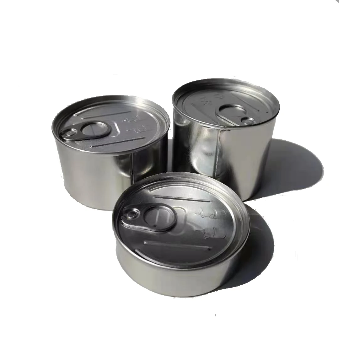 New Design Airtight Child Safe Tin Box Packaging Candy Child Resistant Metal Food Tin Cans Empty