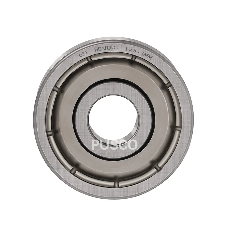 PUSCO Miniature Ball Bearings 681 Low Noise Mini  Deep Groove Ball Bearing 687