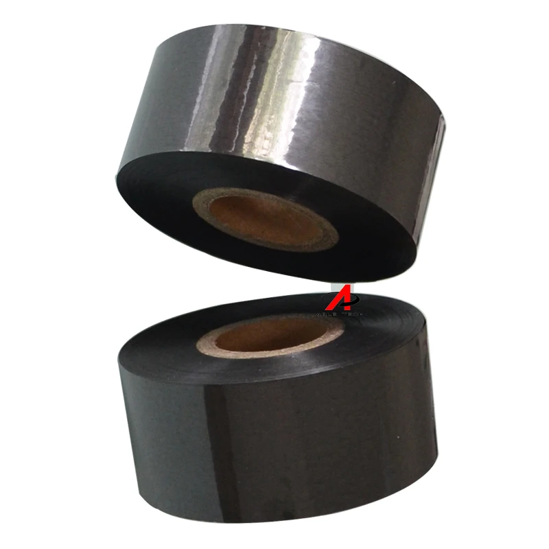 Hot coding foil ATI ink ribbon for batch coding machine scf900 coding foil and ribbon stamping machine hot foil