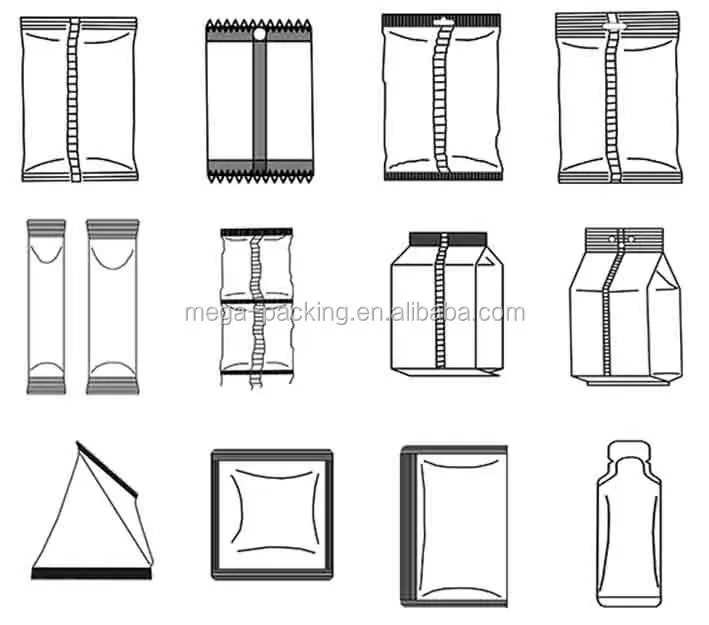 Hot Sale Vertical Plastic Bag Pack Sauce/ Jam Packing Machine Automatic Perfume Jam Liquid Blister Pack Packaging Machine