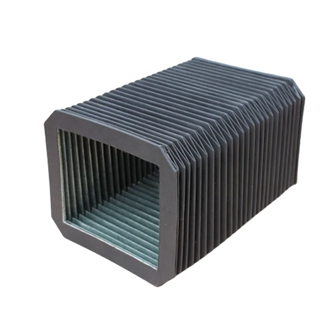 LIONSHELL bellow cover lab customized high temperature aramid bulk loading dust oil proof high speed elastic flex slideway cover