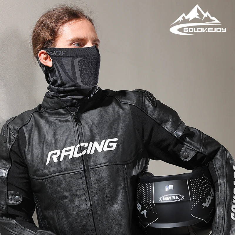 GOLOVEJOY DTJ44 Customized Outdoor Sports Multi-Purpose Headdress Cycling Facemask Neck Gaiter Warm Fleece Bandana