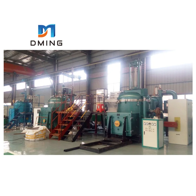 Vacuum induction heating tungsten melting casting machine furnace
