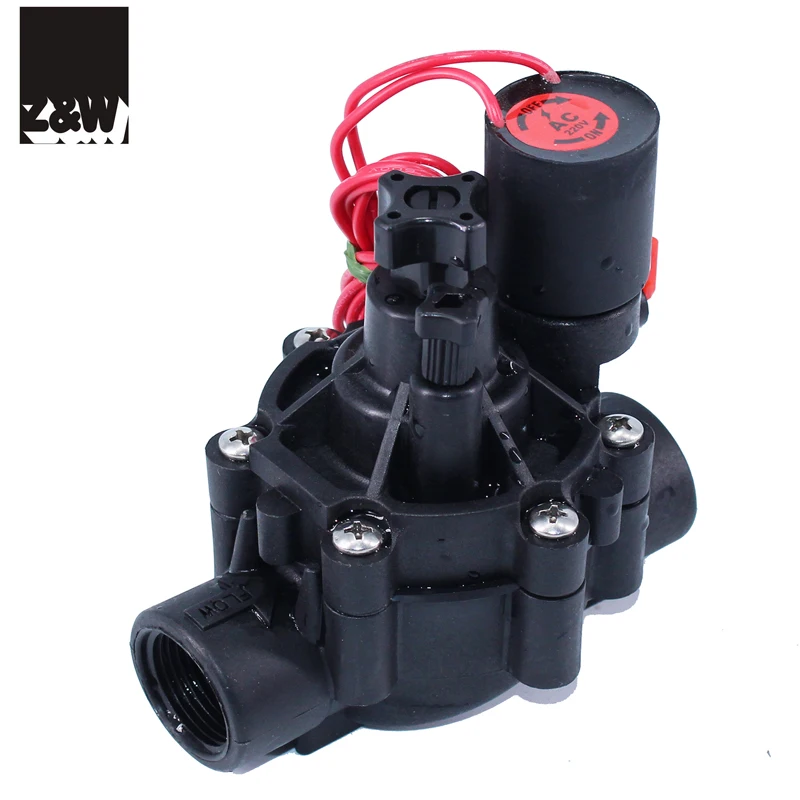 1 inch solenoid valve for garden irrigation drip sprinkler system with flow control smart manual operated