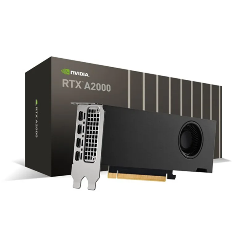 Quadro RTXA2000 (6GB) GDDR6 PCI Express 4.0 x16 70W Video Card Graphics Processing Unit