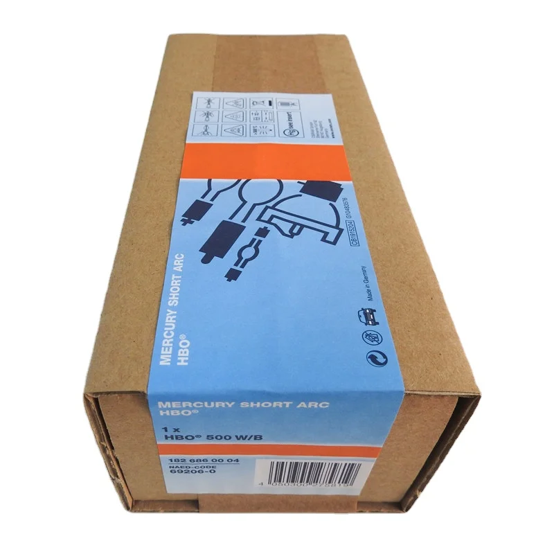 HBO 500W/B Ultra-high pressure mercury lamp for semiconductor microcrystal lithography, NAED CODE 69206-0