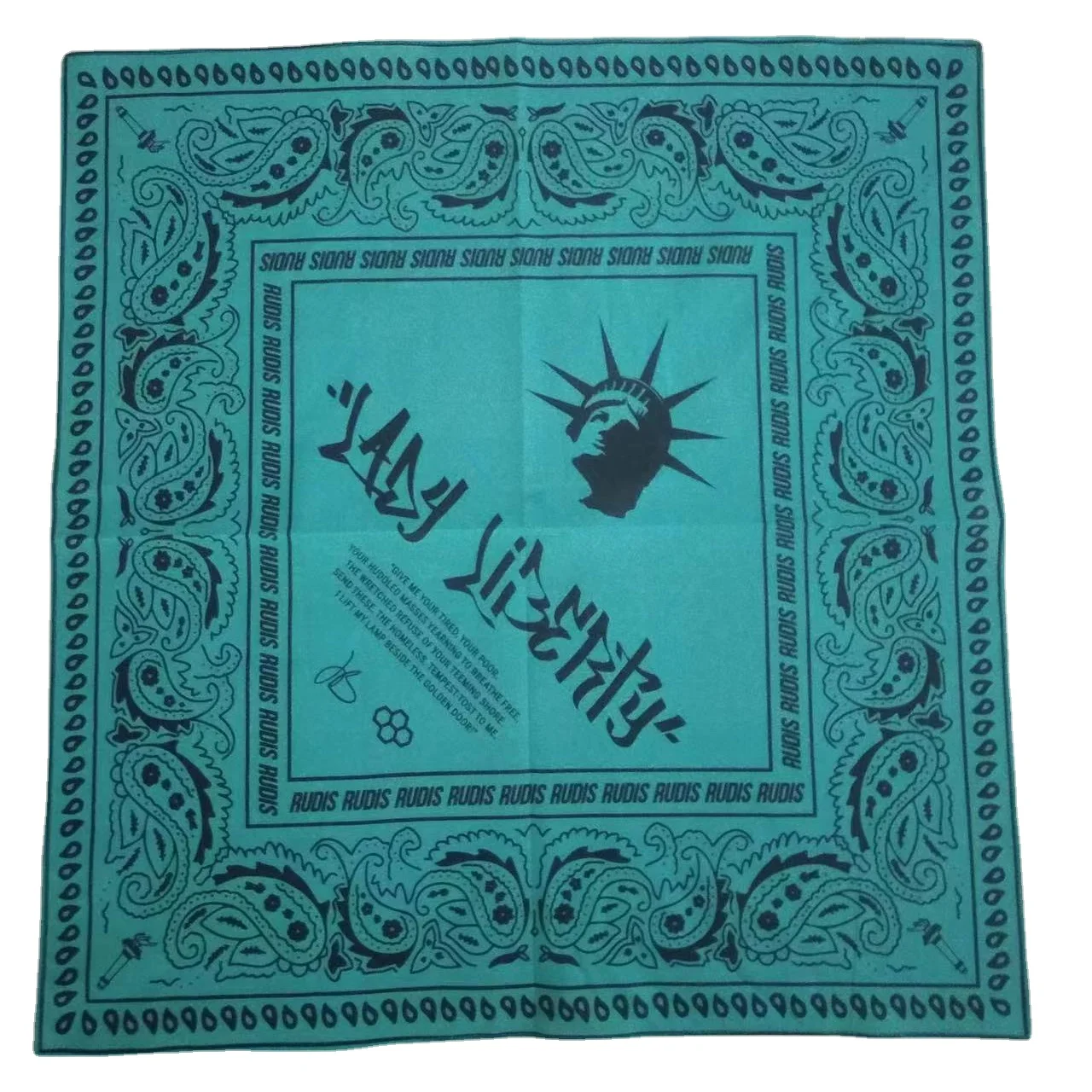 Promotional 100% cotton High quality digital Printing Logo square comfort outdoor dog Bandana fast delivery