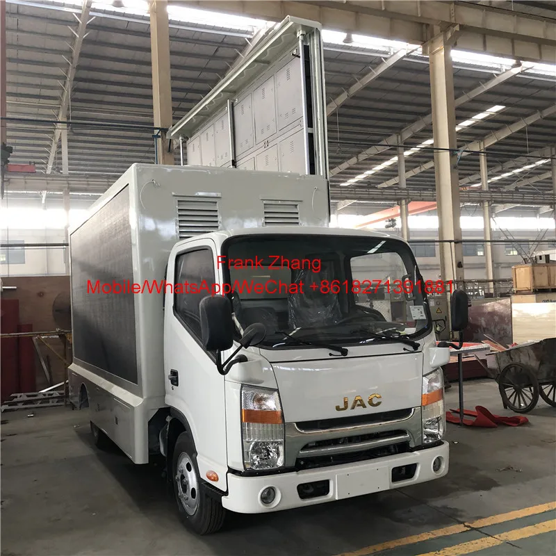 Грузовик со светодиодным экраном JAC 4x2 92hp RHD