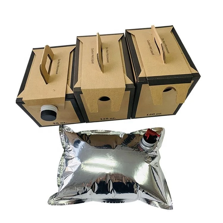 OEM-пакет из крафт-бумаги с индивидуальным принтом в коробке слюнявчик 3 л 10 5 горячая Распродажа кофе мешочным